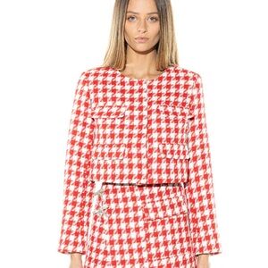 Torn By Ronny Kobo Tweed Jacket